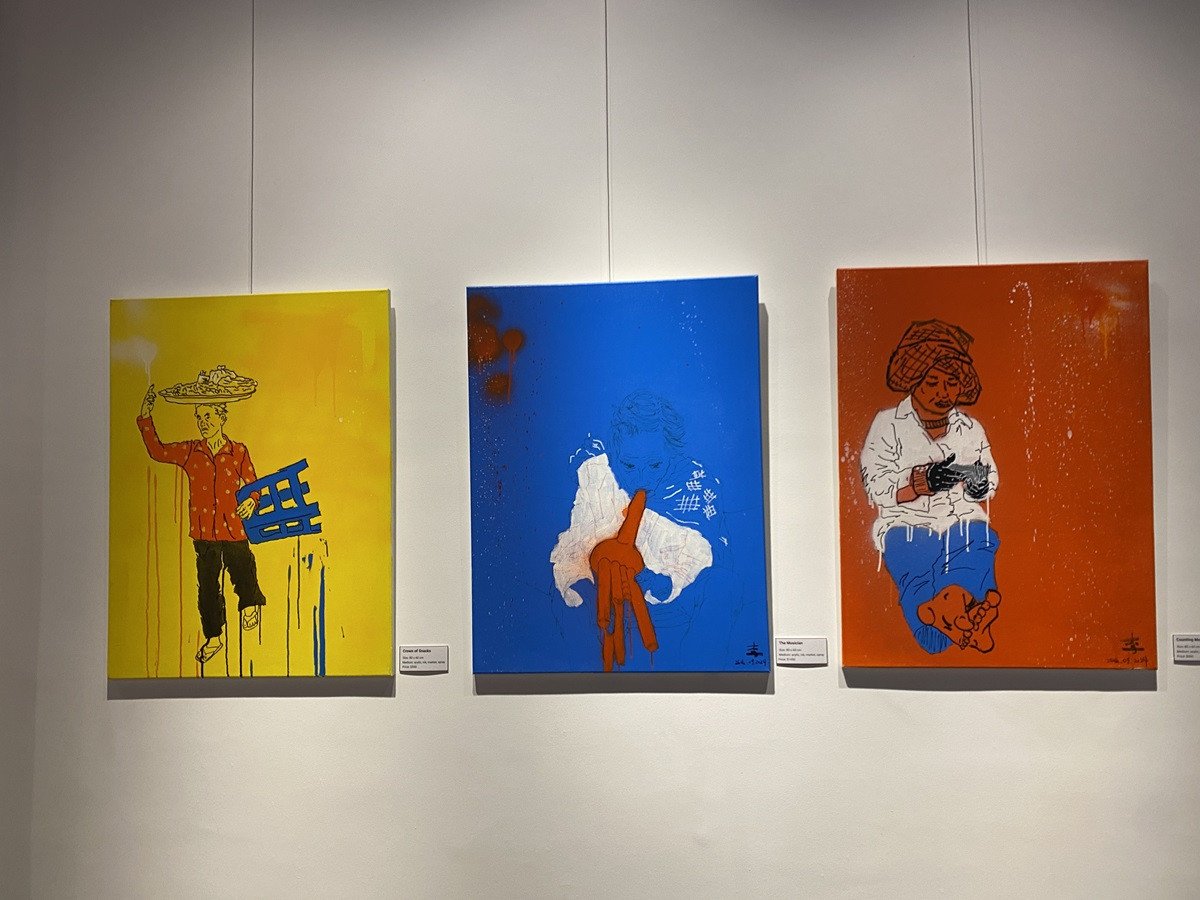 Li Minghang: Showing Ordinary People at Work in a Few Brushstrokes